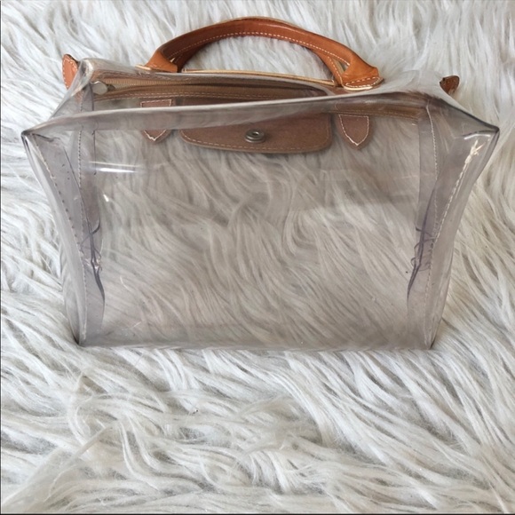 ✨IN SEARCH OF✨LONGCHAMP Clear  Transparent Bag - Picture 5 of 6